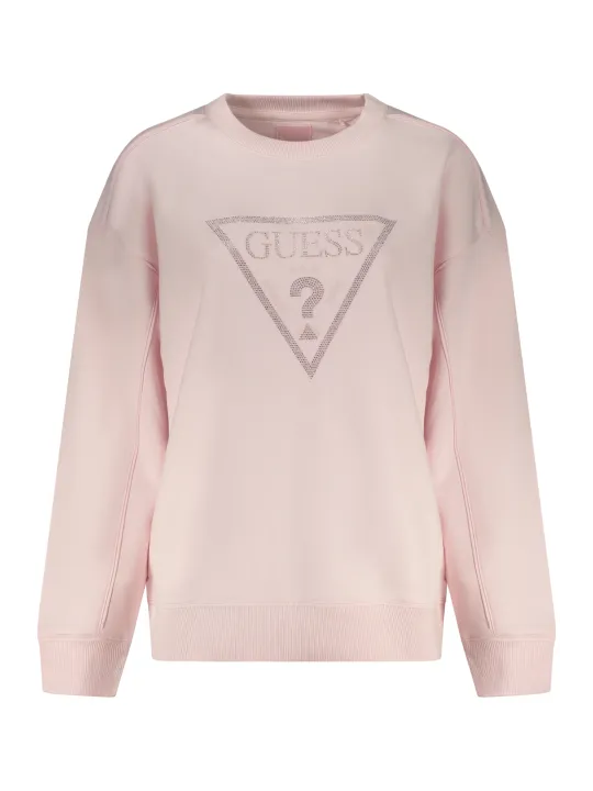 GUESS Damen Sweatshirt Rosa XL mieten - Flex-Fashion Verleih