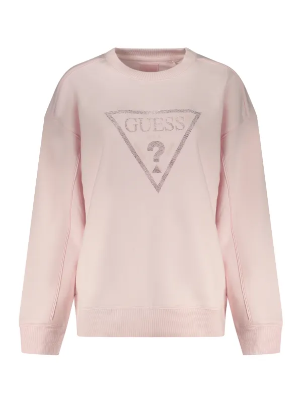 GUESS Damen Sweatshirt Rosa XL mieten - Flex-Fashion Verleih