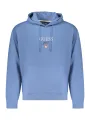 GUESS Jeans Herren Sweatshirt Hellblau 2XL mieten bei Flex-Fashion