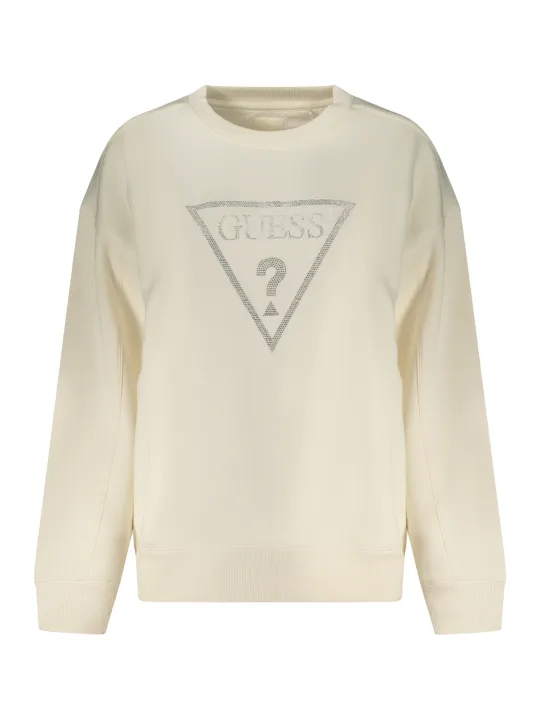 GUESS Damen Sweatshirt Weiß XL mieten bei Flex-Fashion
