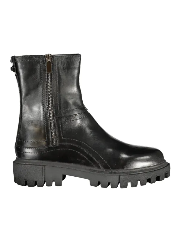 CAFENOIR Damen Stiefeletten Schwarz mieten - Flex-Fashion
