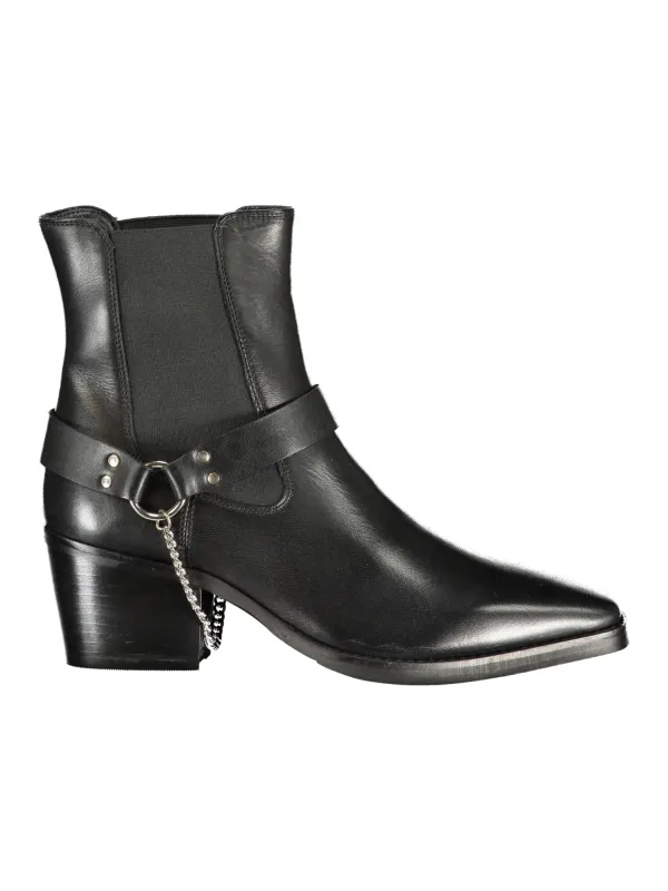 CAFENOIR Damen Stiefeletten Schwarz mieten | Flex-Fashion
