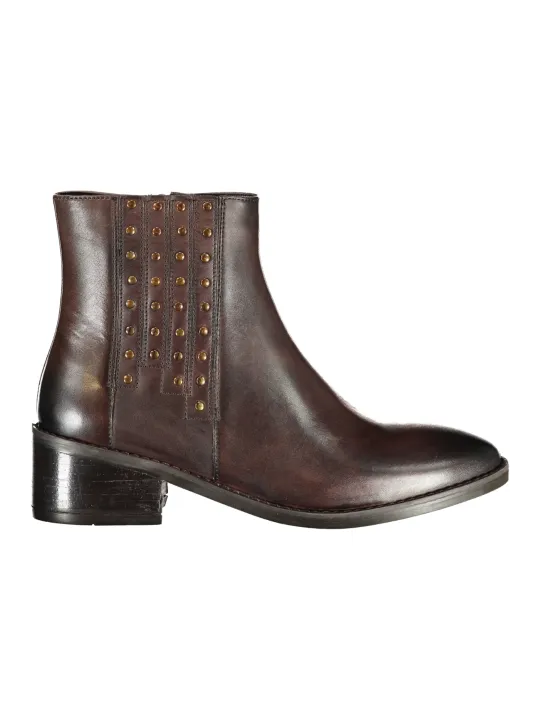 CAFENOIR Damen Stiefelette Braun mieten | Flex-Fashion Verleih