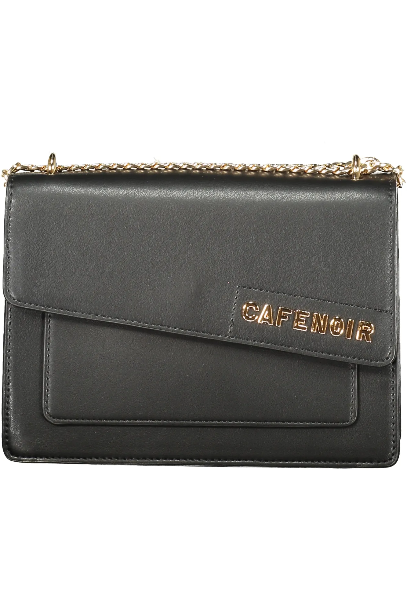 Damen Schultertasche Schwarz YC0816_NEN001