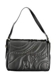 CAFENOIR Damen Schultertasche Schwarz leihen - Flex-Fashion Verleih