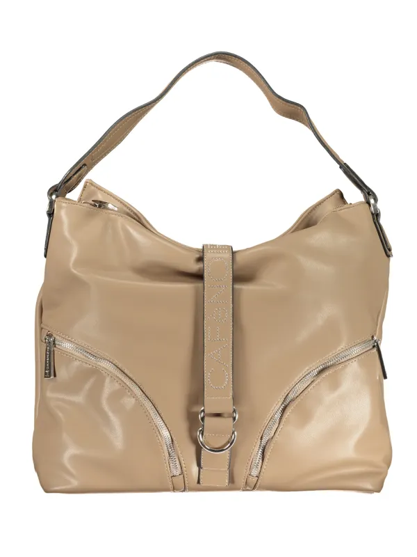 CAFENOIR Damen Schultertasche Braun mieten - Flex-Fashion Verleih