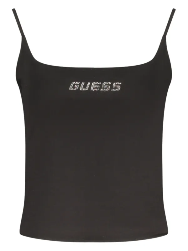 GUESS JEANS Damen Tanktop Schwarz mieten | Flex-Fashion