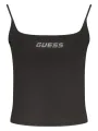 GUESS JEANS Damen Tanktop Schwarz mieten | Flex-Fashion