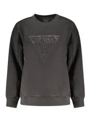 GUESS JEANS Damen Sweatshirt Schwarz mieten | Flex-Fashion