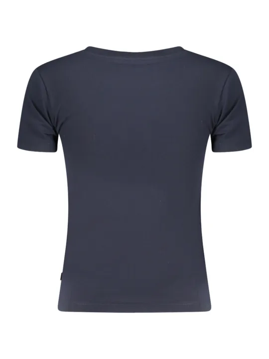GUESS JEANS Damen T-Shirt Blau mieten | Flex-Fashion Verleih