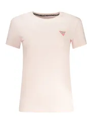 GUESS JEANS Damen T-Shirt Rosa 2XL mieten bei Flex-Fashion