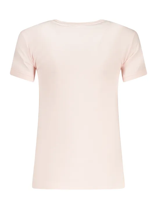 GUESS JEANS Damen T-Shirt Rosa 2XL mieten bei Flex-Fashion