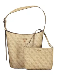 GUESS JEANS Damen Tasche Beige mieten bei Flex-Fashion