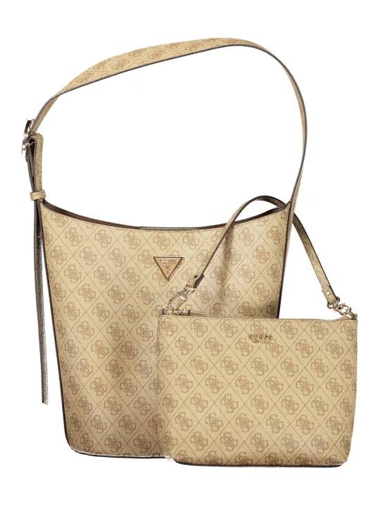 GUESS JEANS Damen Tasche Beige mieten bei Flex-Fashion