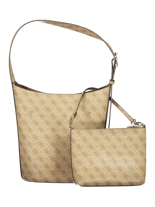 GUESS JEANS Damen Tasche Beige mieten bei Flex-Fashion