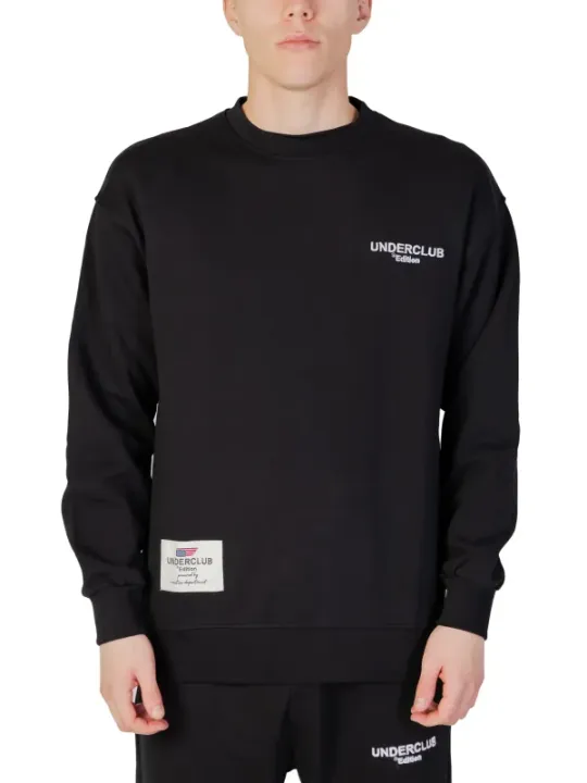 Schwarzer Underclub Winter-Sweatshirt Herren