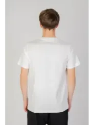 Weißes Baumwoll-T-Shirt für Männer