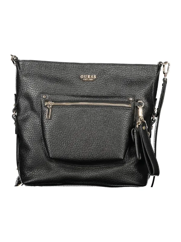 GUESS JEANS Marsha-Tasche Schwarz leihen bei Flex-Fashion