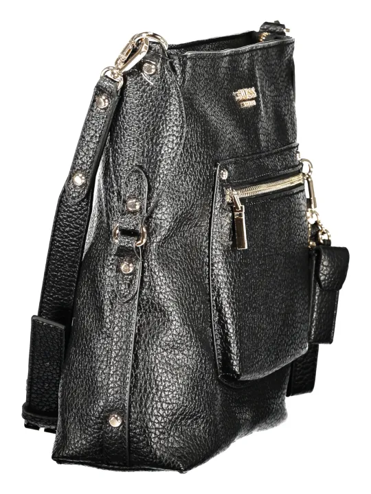 GUESS JEANS Marsha-Tasche Schwarz leihen bei Flex-Fashion