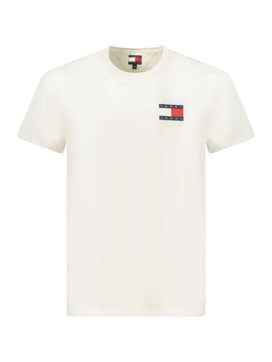 Tommy Hilfiger Herren T-Shirt Weiß mieten - Flex-Fashion Verleih