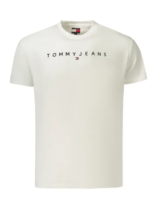Weiße Tommy Hilfiger T-Shirts für Herren leihen - Flex-Fashion