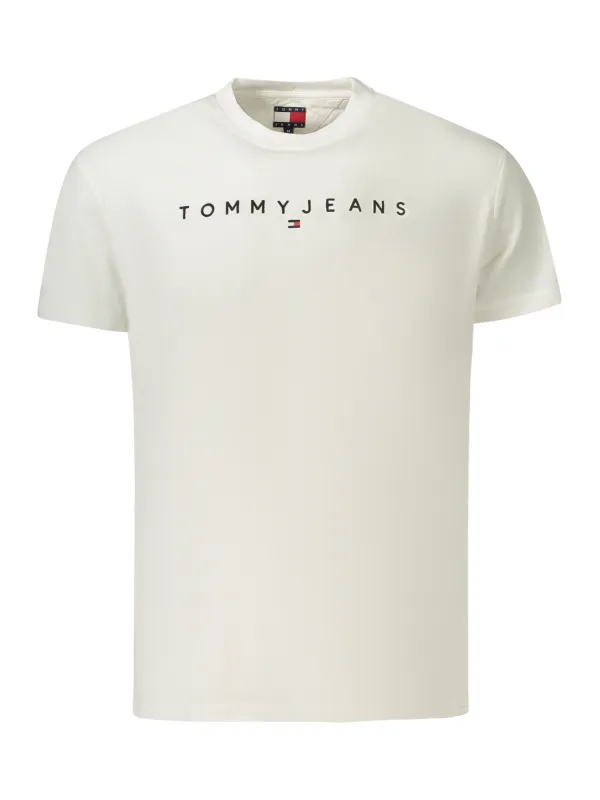 Weiße Tommy Hilfiger T-Shirts für Herren leihen - Flex-Fashion