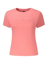 Tommy Hilfiger Damen T-Shirt Rosa | online kaufen