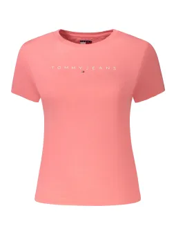 Tommy Hilfiger Damen T-Shirt Rosa | online kaufen