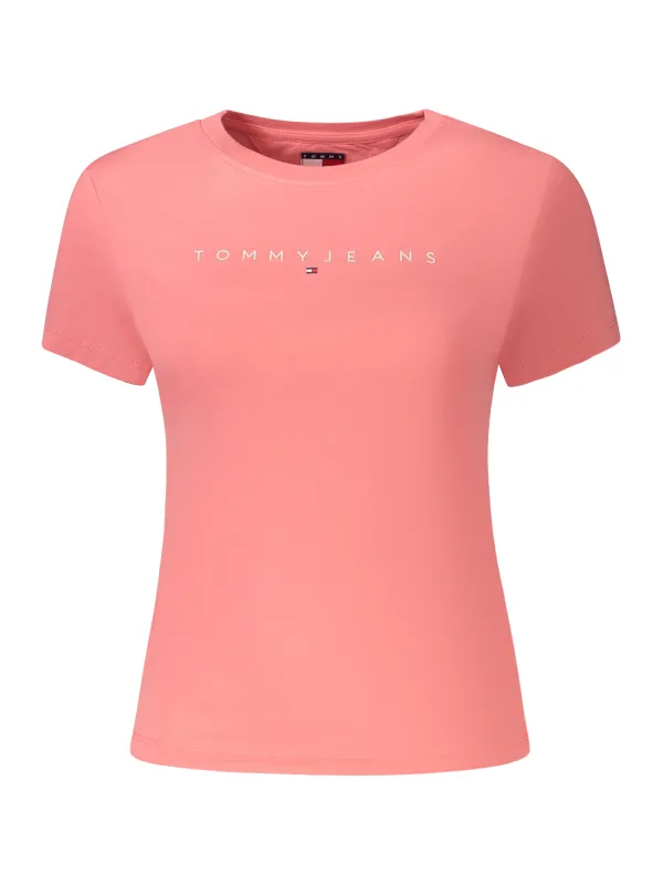 Tommy Hilfiger Damen T-Shirt Rosa | online kaufen