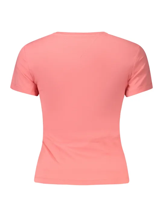 Tommy Hilfiger Damen T-Shirt Rosa | online kaufen