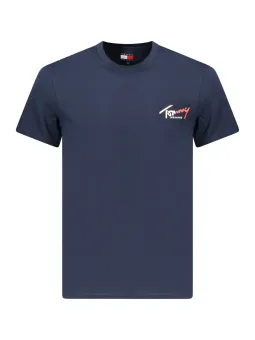 Tommy Hilfiger Herren T-Shirt Blau mieten | Flex-Fashion