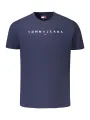 Tommy Hilfiger Herren T-Shirt Blau mieten | Flex-Fashion