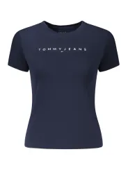 Tommy Hilfiger Damen T-Shirt Blau leihen bei Flex-Fashion