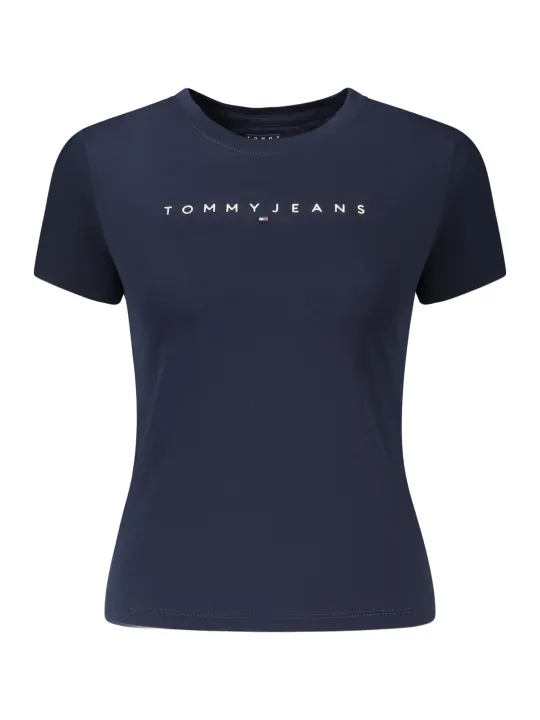 Tommy Hilfiger Damen T-Shirt Blau leihen bei Flex-Fashion