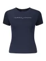 Tommy Hilfiger Damen T-Shirt Blau leihen bei Flex-Fashion