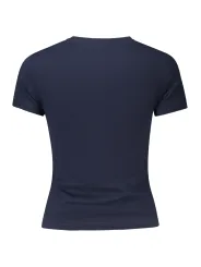 Tommy Hilfiger Damen T-Shirt Blau leihen bei Flex-Fashion