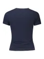 Tommy Hilfiger Damen T-Shirt Blau leihen bei Flex-Fashion