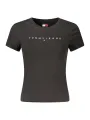 Tommy Hilfiger Damen T-Shirt Schwarz mieten | Flex-Fashion