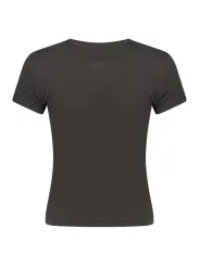 Tommy Hilfiger Damen T-Shirt Schwarz mieten | Flex-Fashion