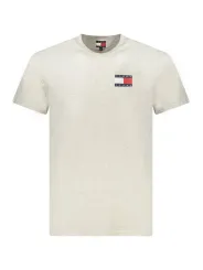 Tommy Hilfiger Herren T-Shirt Grau mieten | Flex-Fashion