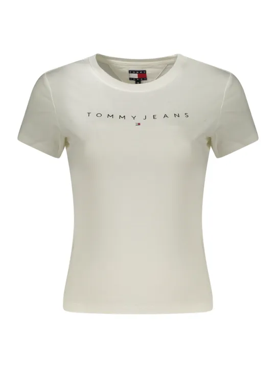 Tommy Hilfiger Damen T-Shirt Weiß mieten | Flex-Fashion