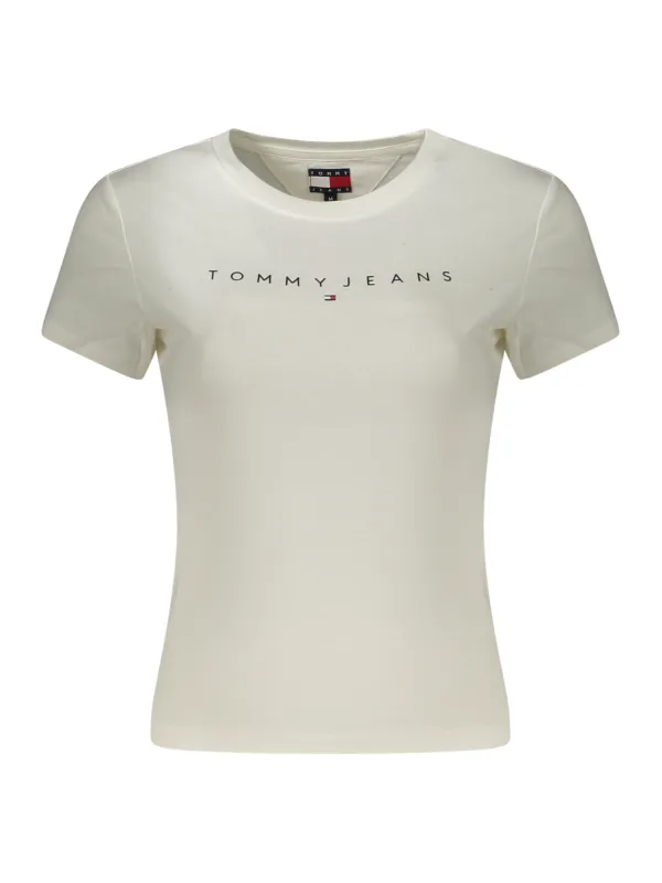Tommy Hilfiger Damen T-Shirt Weiß mieten | Flex-Fashion