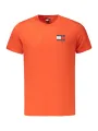 Tommy Hilfiger Herren T-Shirt Orange mieten | Flex-Fashion