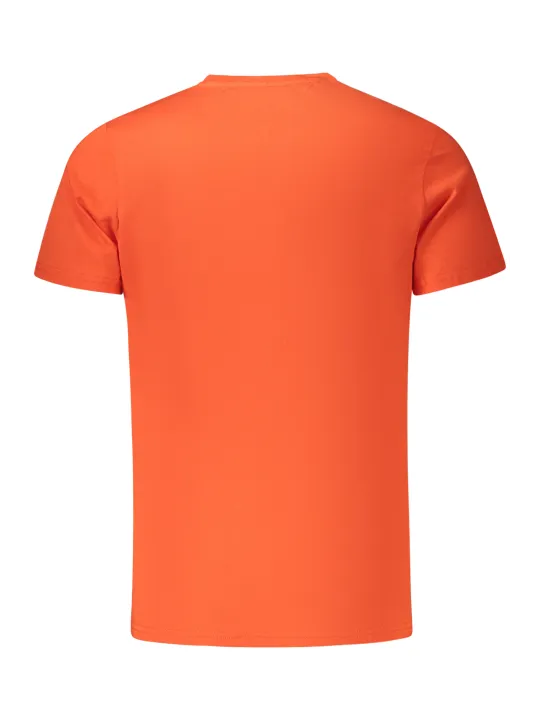 Tommy Hilfiger Herren T-Shirt Orange mieten | Flex-Fashion