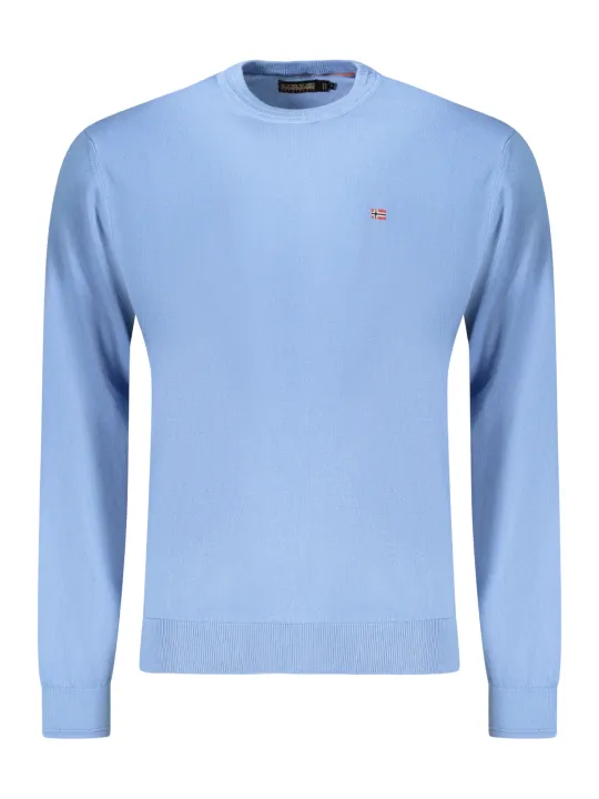 Napapijri Herren T-Shirt Hellblau, mieten bei Flex-Fashion