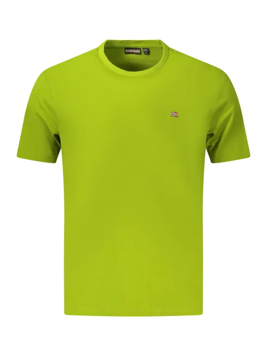 Napapijri Herren T-Shirt 3XL Grün leihen | Flex-Fashion