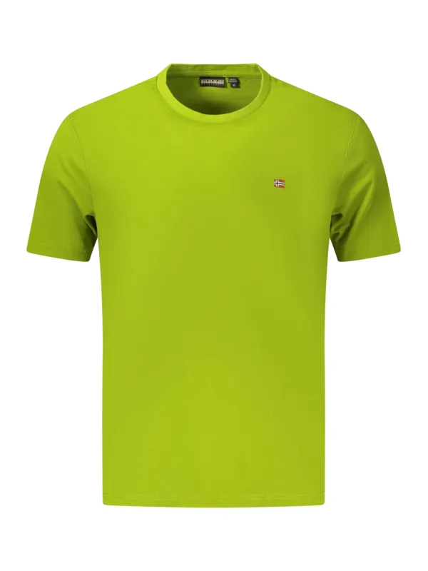 Napapijri Herren T-Shirt 3XL Grün leihen | Flex-Fashion