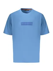Herren T-Shirt 3XL Hellblau mieten - Napapijri Verleih