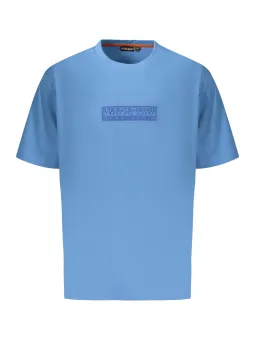 Herren T-Shirt 3XL Hellblau mieten - Napapijri Verleih