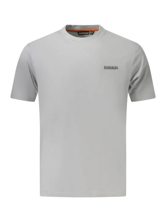 Napapijri Herren T-Shirt Grau mieten - Flex-Fashion Verleih